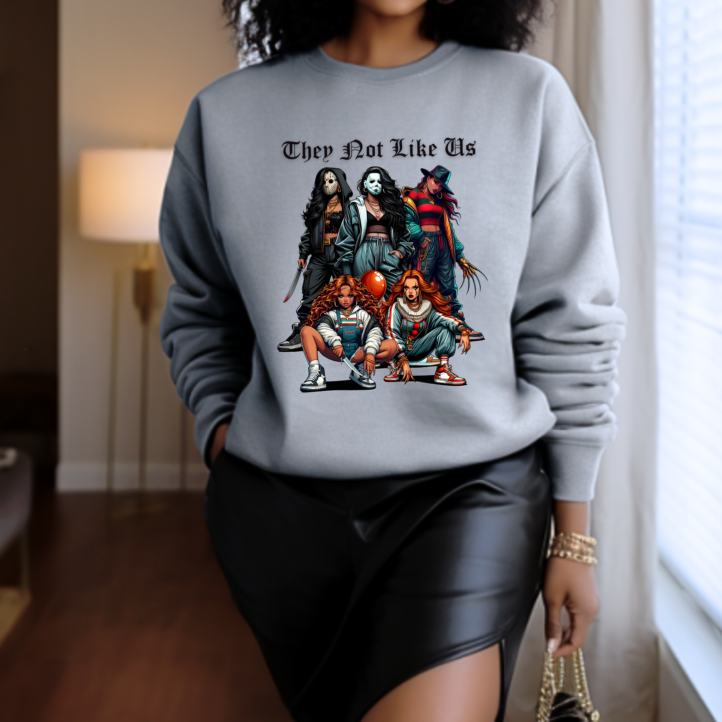 They Not Like Us: Halloween Sweatshirt