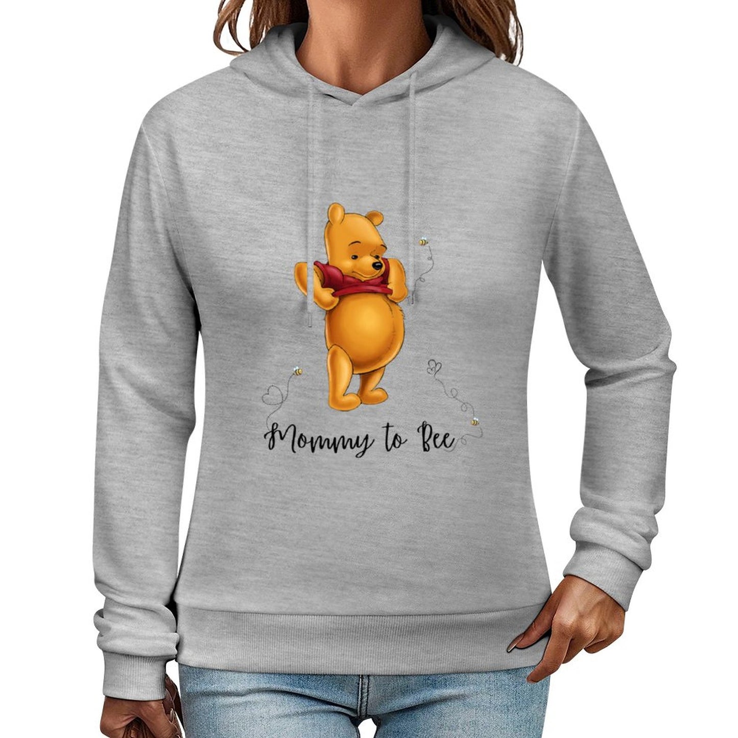 Mommy To Bee - DTG 255gsm Printed Hoodie