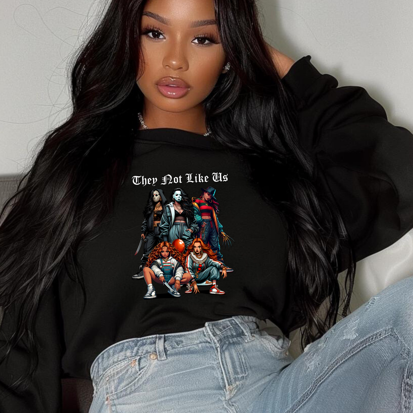 They Not Like Us: Halloween Sweatshirt