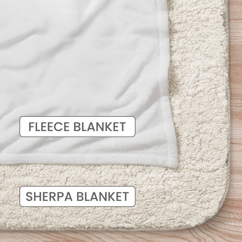 To My Wife: Golden Star Fall Gift Blanket
