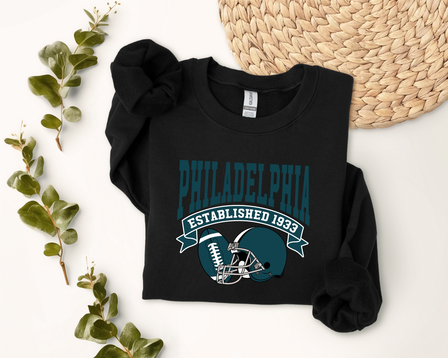 Vintage State Football Sweatshirt Collection - Philadelphia