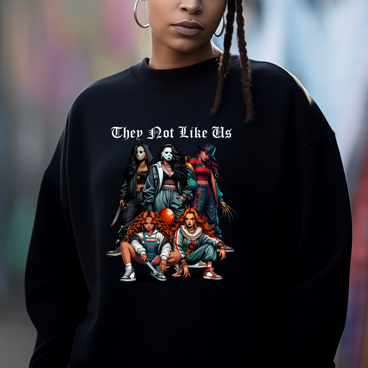 They Not Like Us: Halloween Sweatshirt