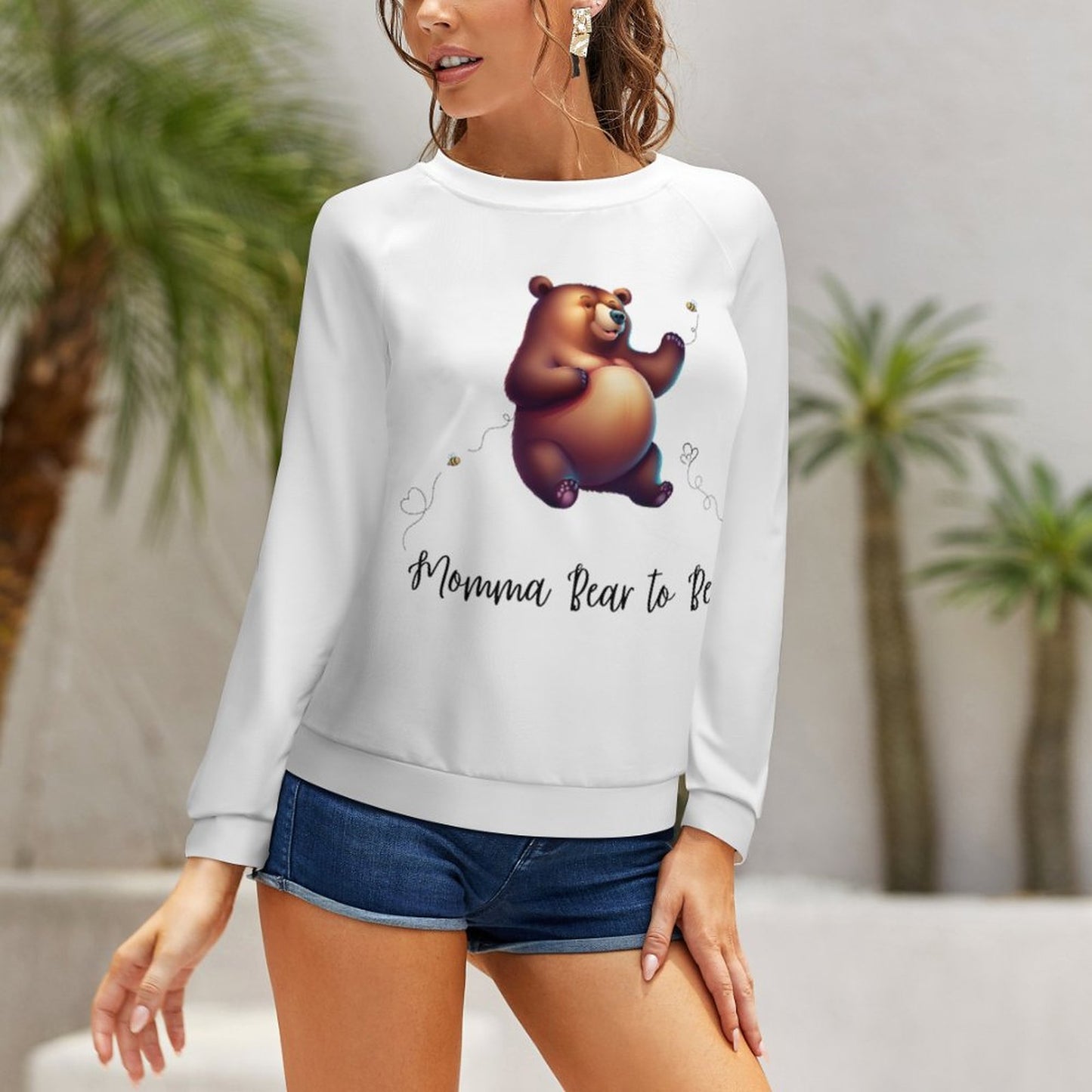Mom To Bee - 280gsm Custom Sweatshirt