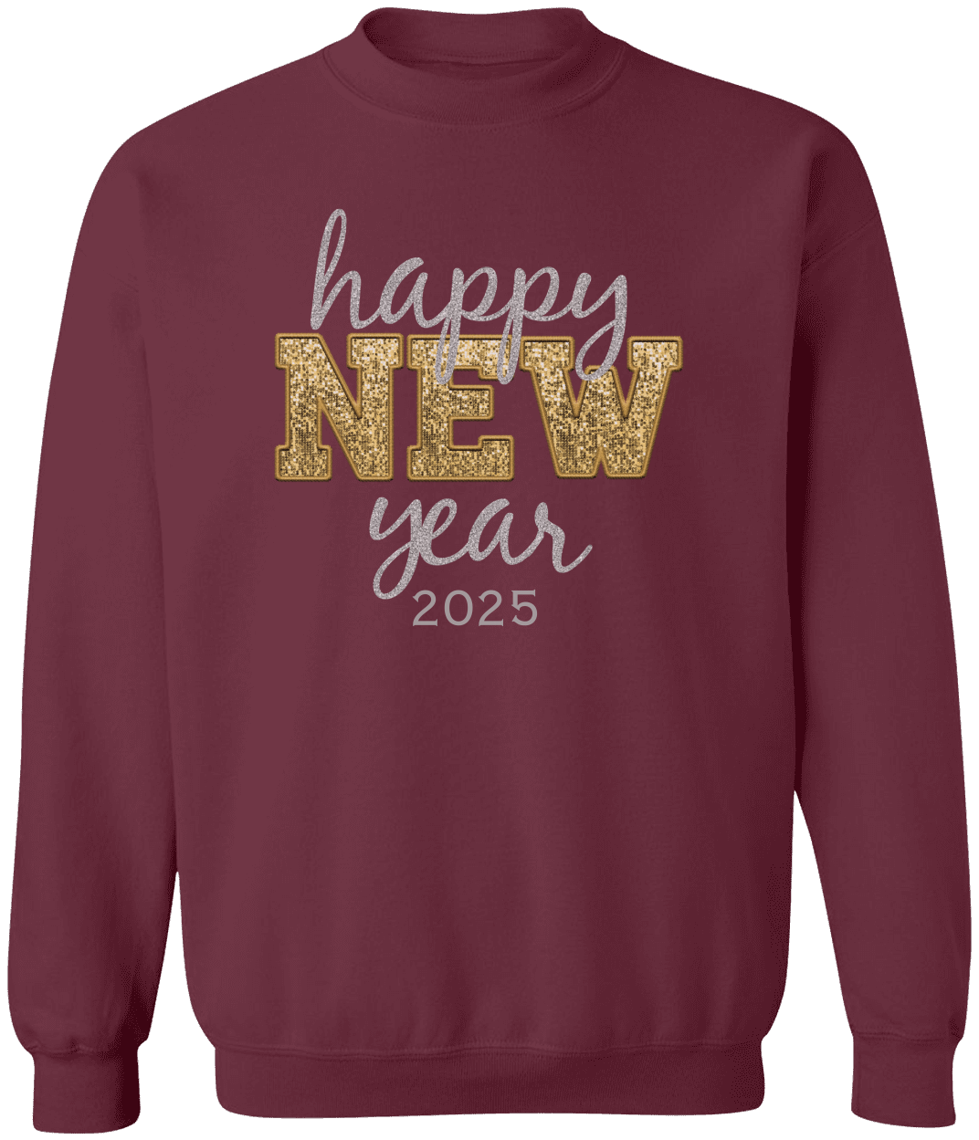 Happy New Year Gold PERSONALIZED Sweatshirt