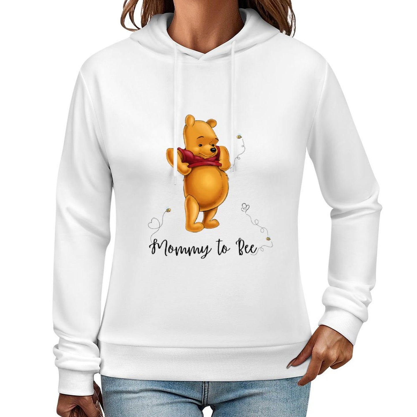 Mommy To Bee - DTG 255gsm Printed Hoodie