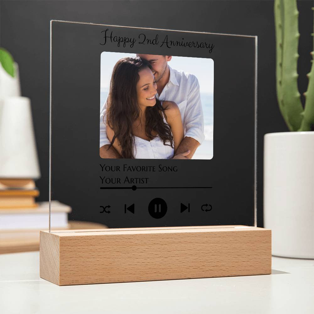 Acrylic Plaque of Memories