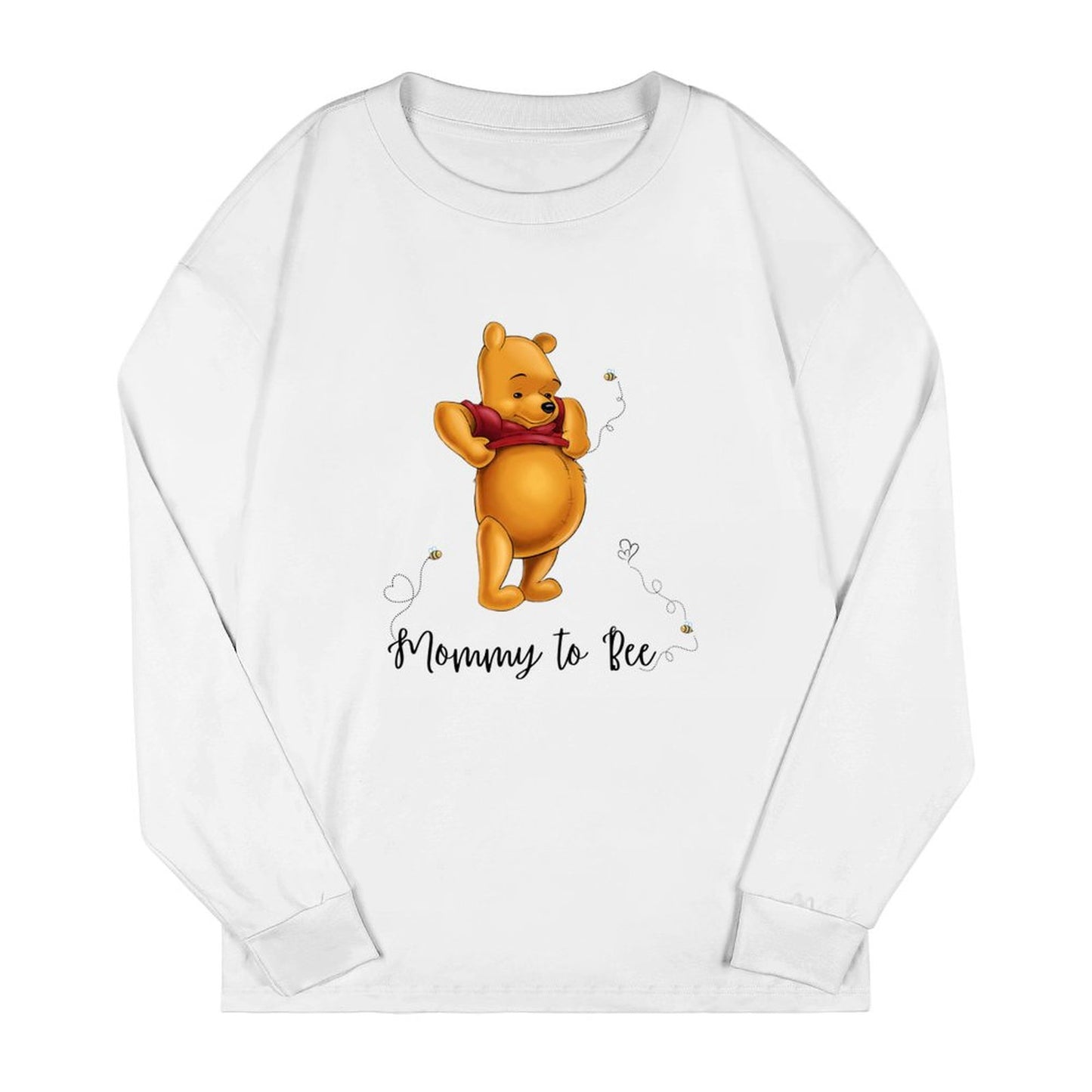Mommy To Bee Winnie DTF 260gsm Cotton Sweatshirt