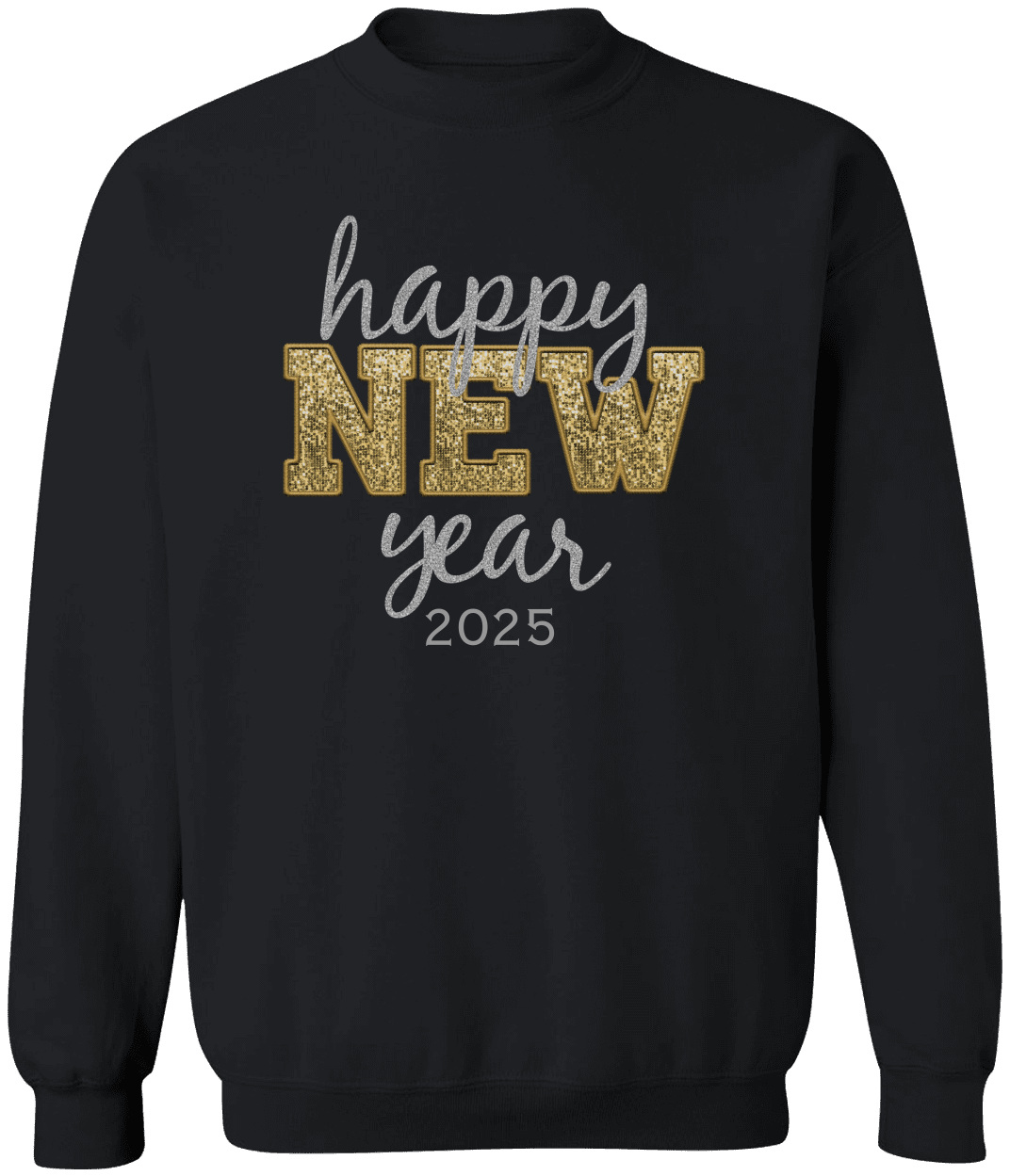Happy New Year Gold PERSONALIZED Sweatshirt