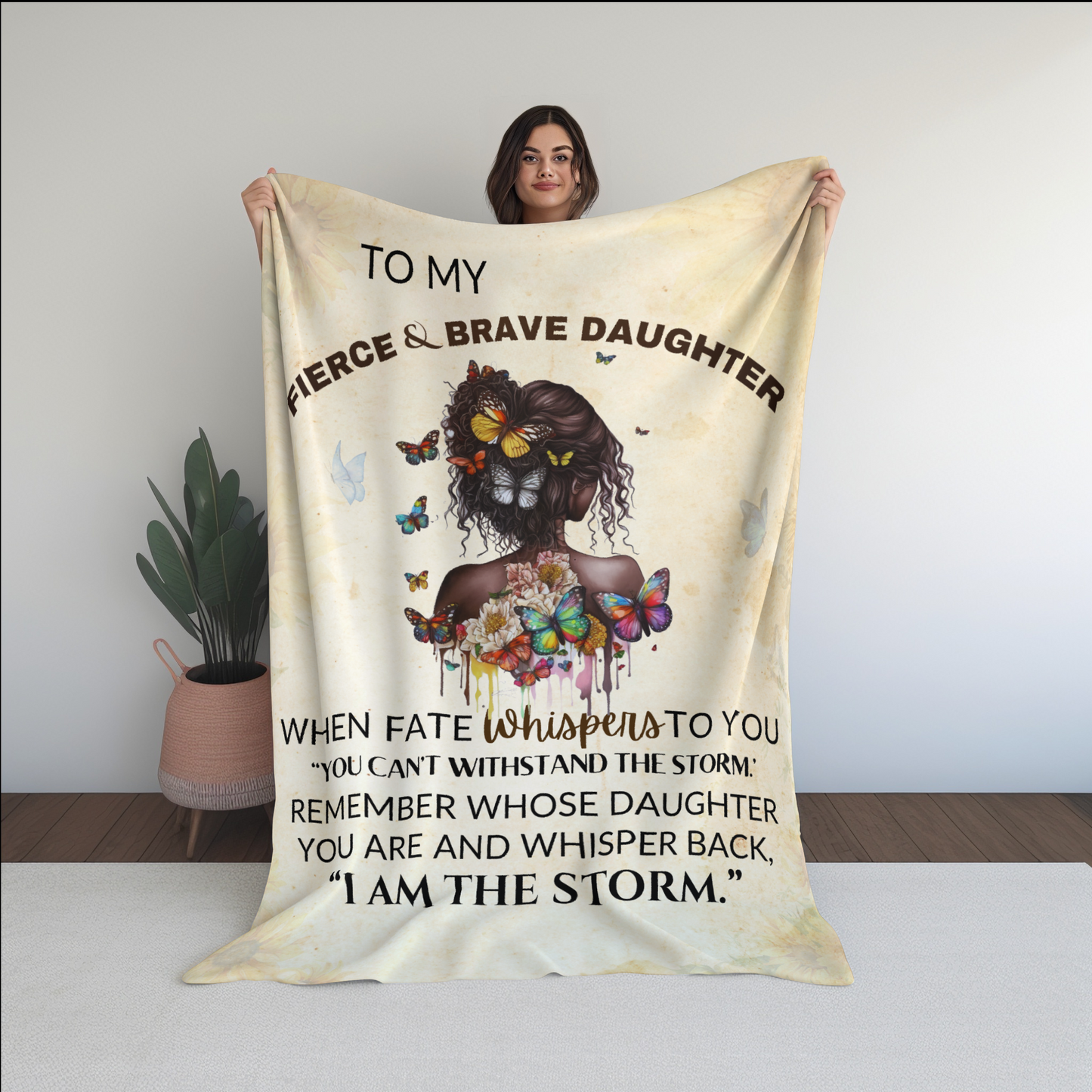 I AM THE STORM ~ Customizable BGM Blanket