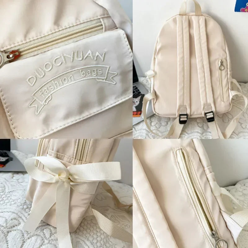 Fashion Backpack Canvas - Anti-theft Shoulder Bags