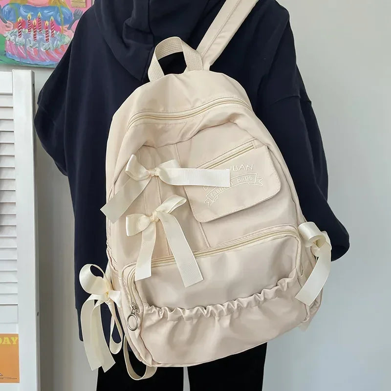 Fashion Backpack Canvas - Anti-theft Shoulder Bags
