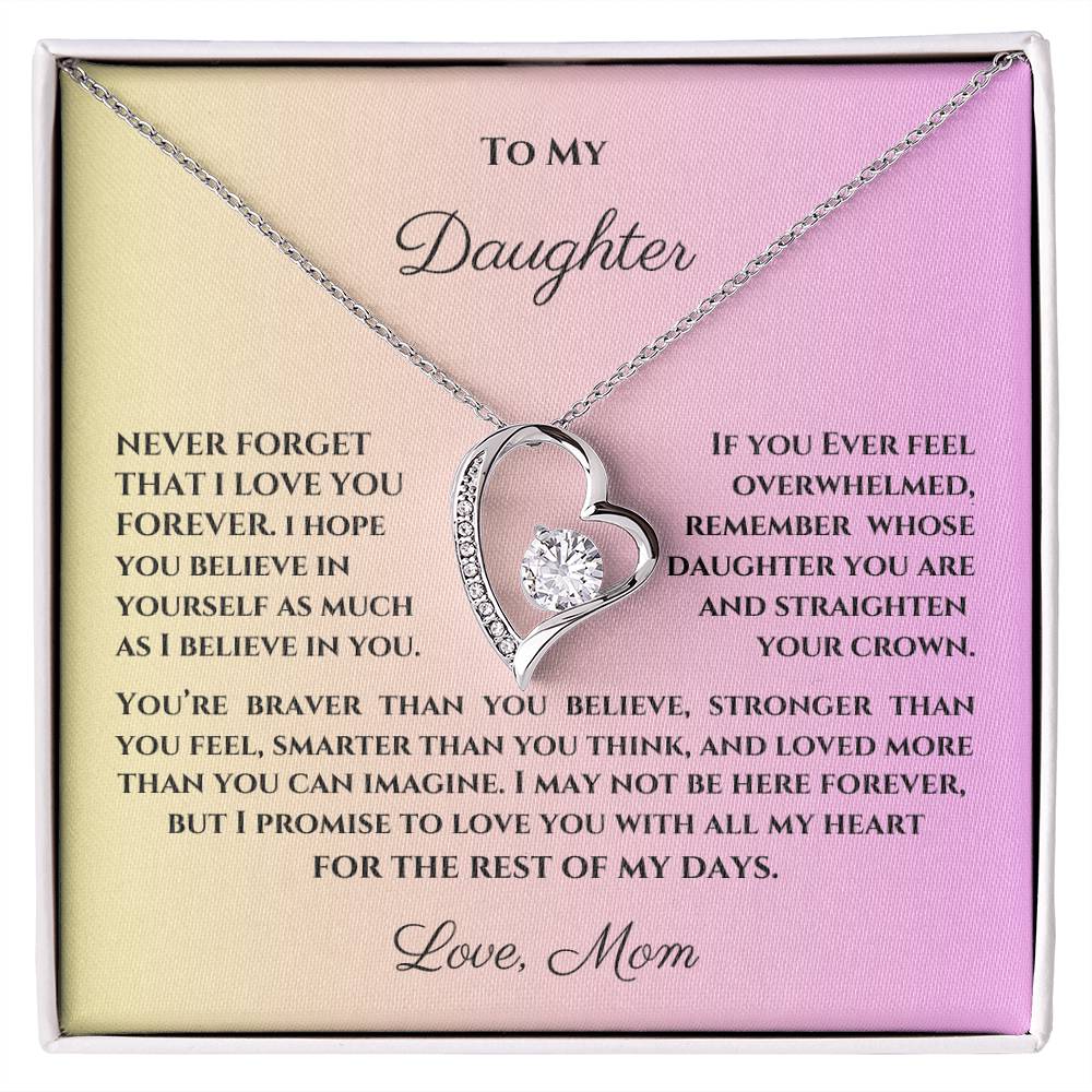 Sunset Sky Forever Corazón de mamá