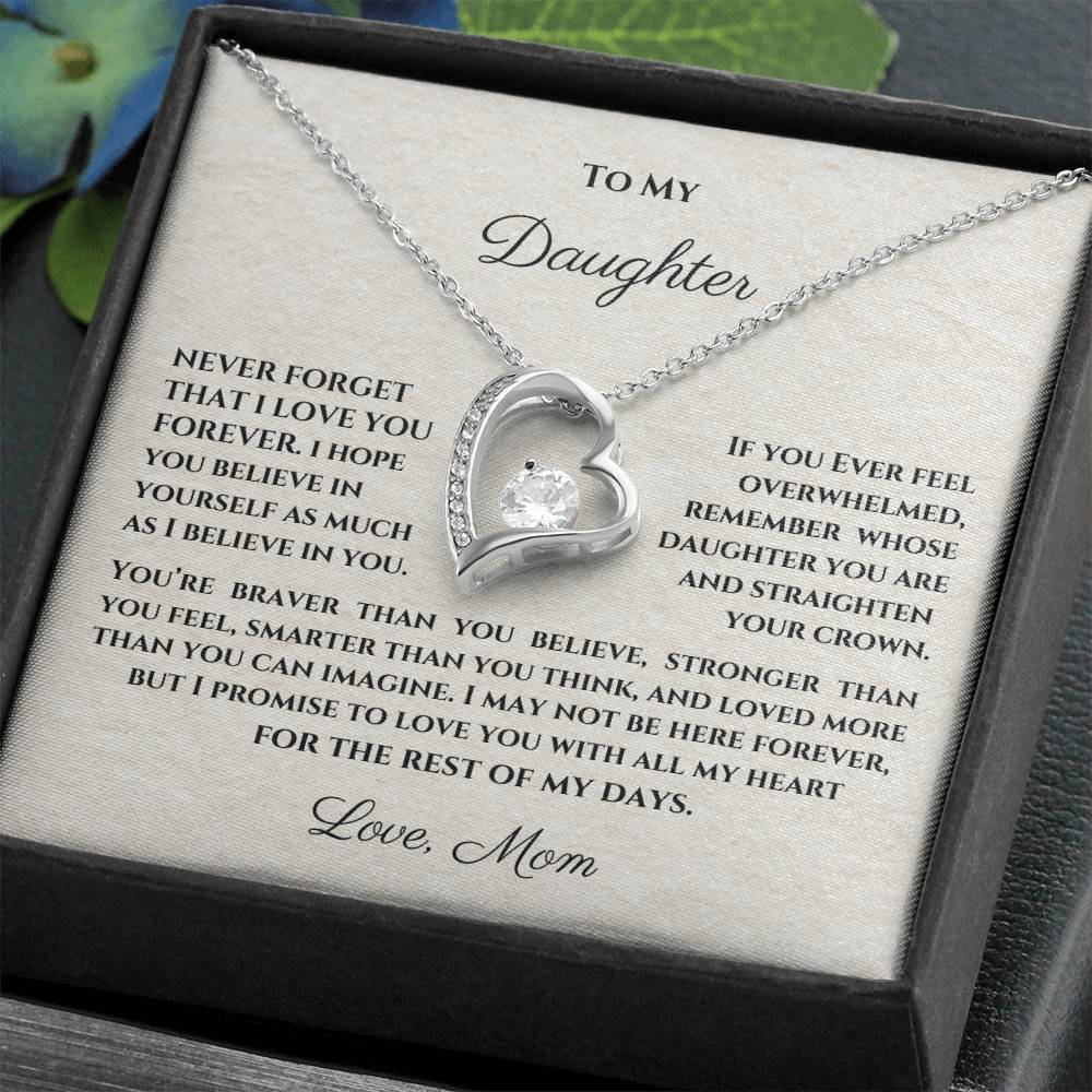Corazón antiguo para siempre de mamá