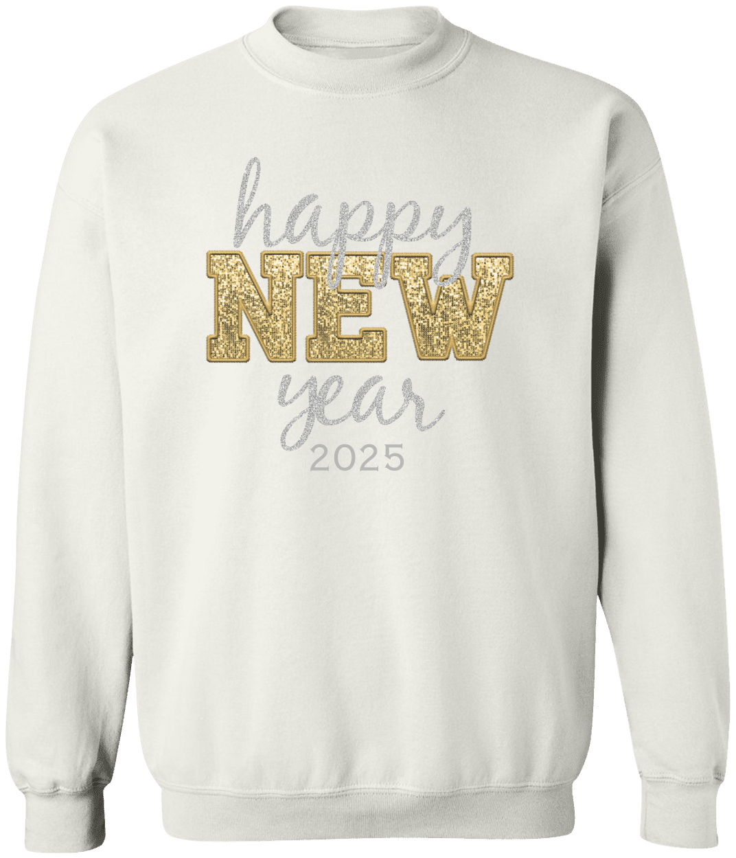 Happy New Year Gold PERSONALIZED Sweatshirt