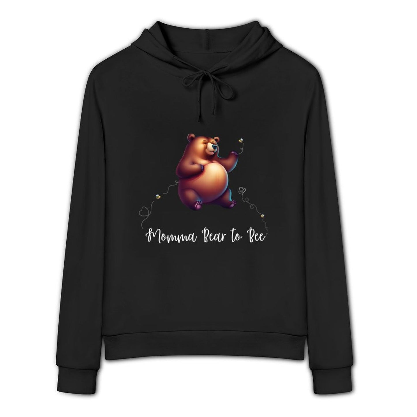 Momma Bear To Be -- DTG 255gsm Printed Hoodie