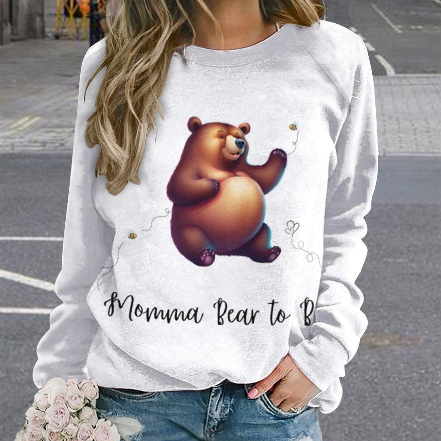 Mom To Bee - 280gsm Custom Sweatshirt