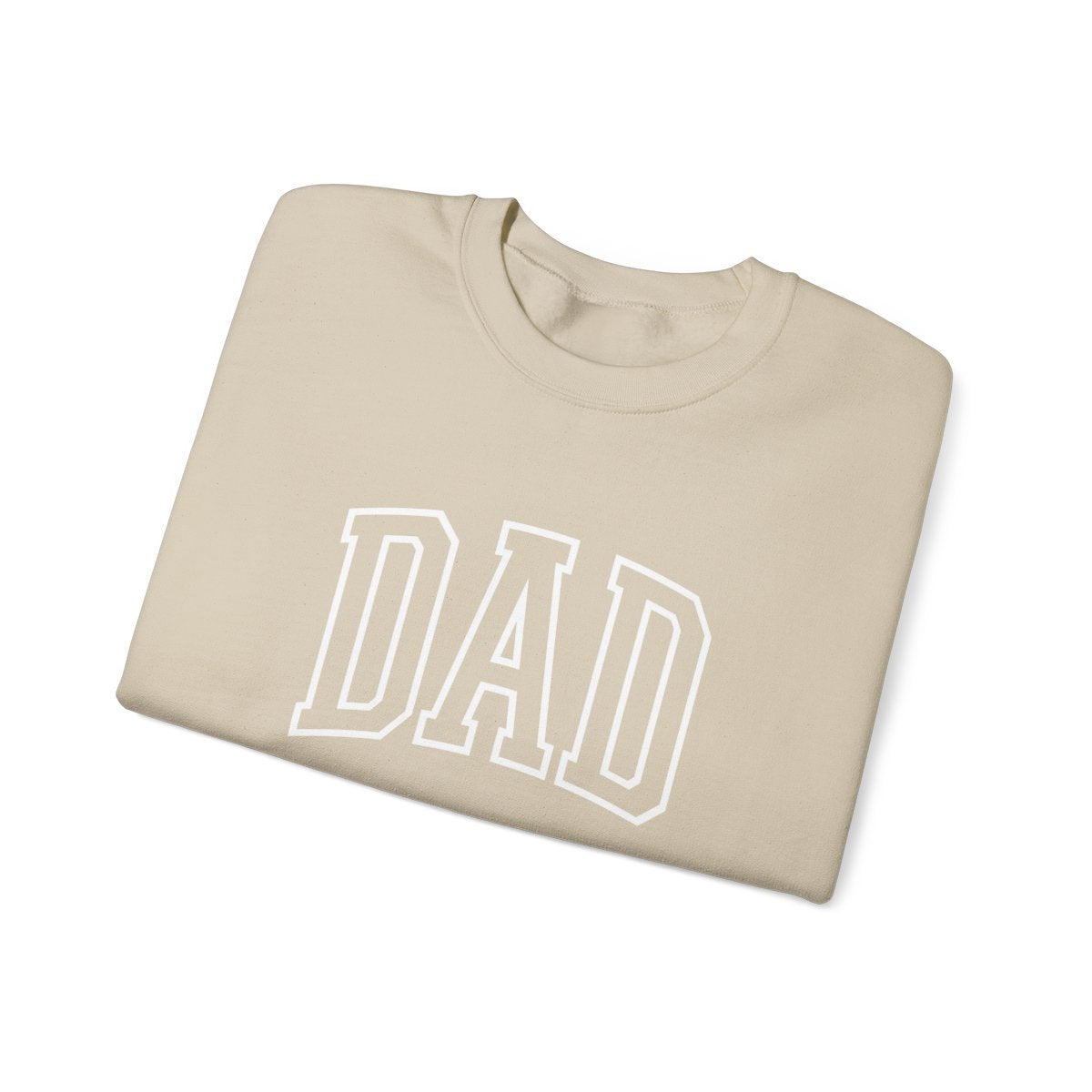 Personalized Dad Sweatshirt with Kid's Names on Sleeve