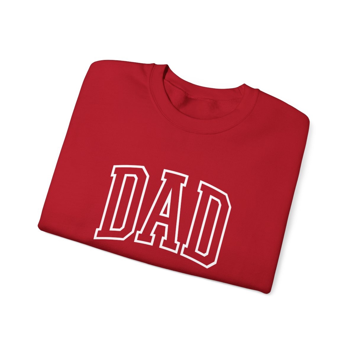Personalized Dad Sweatshirt with Kid's Names on Sleeve