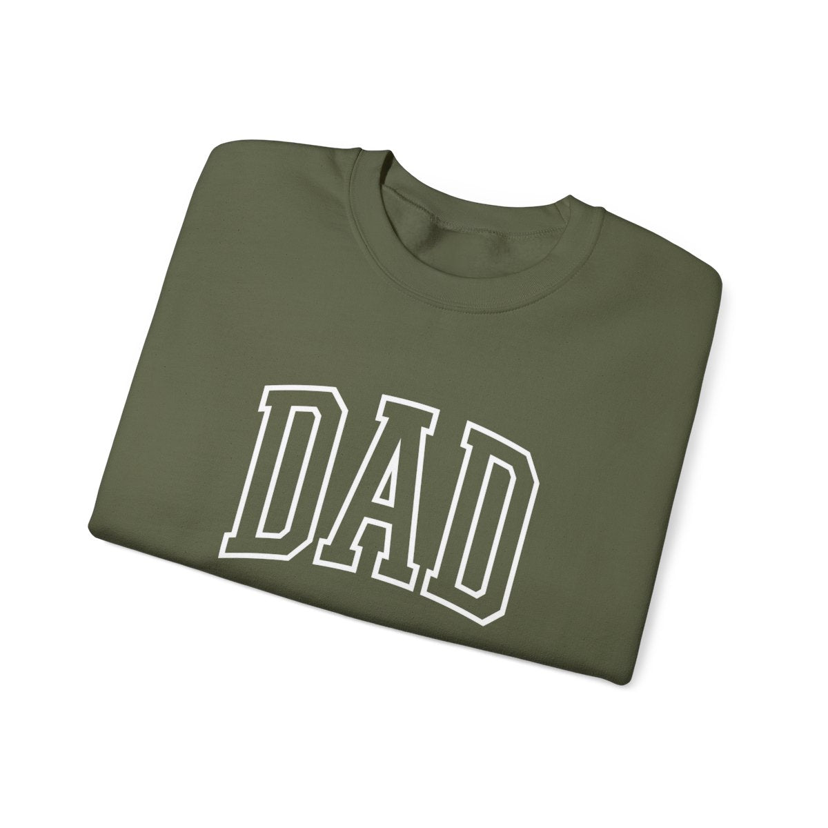 Personalized Dad Sweatshirt with Kid's Names on Sleeve