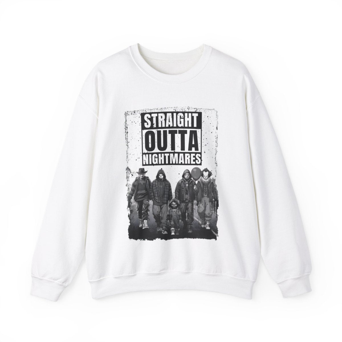 Straight Outta Nightmares Crewneck Sweatshirt