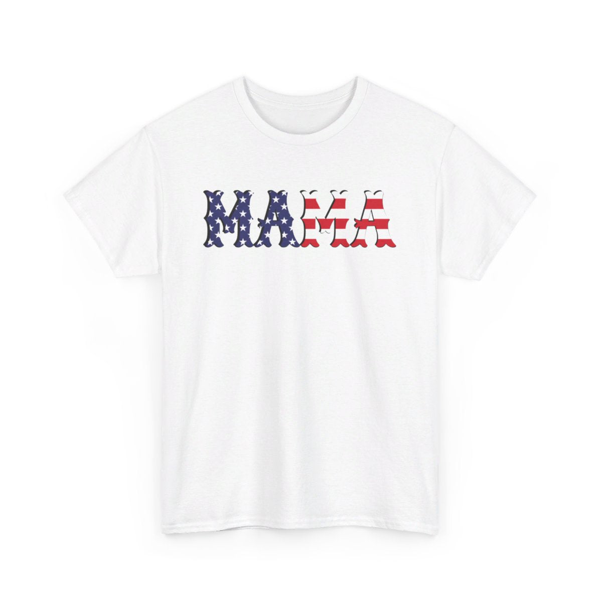 Proud Mama - Stars & Stripes Tee