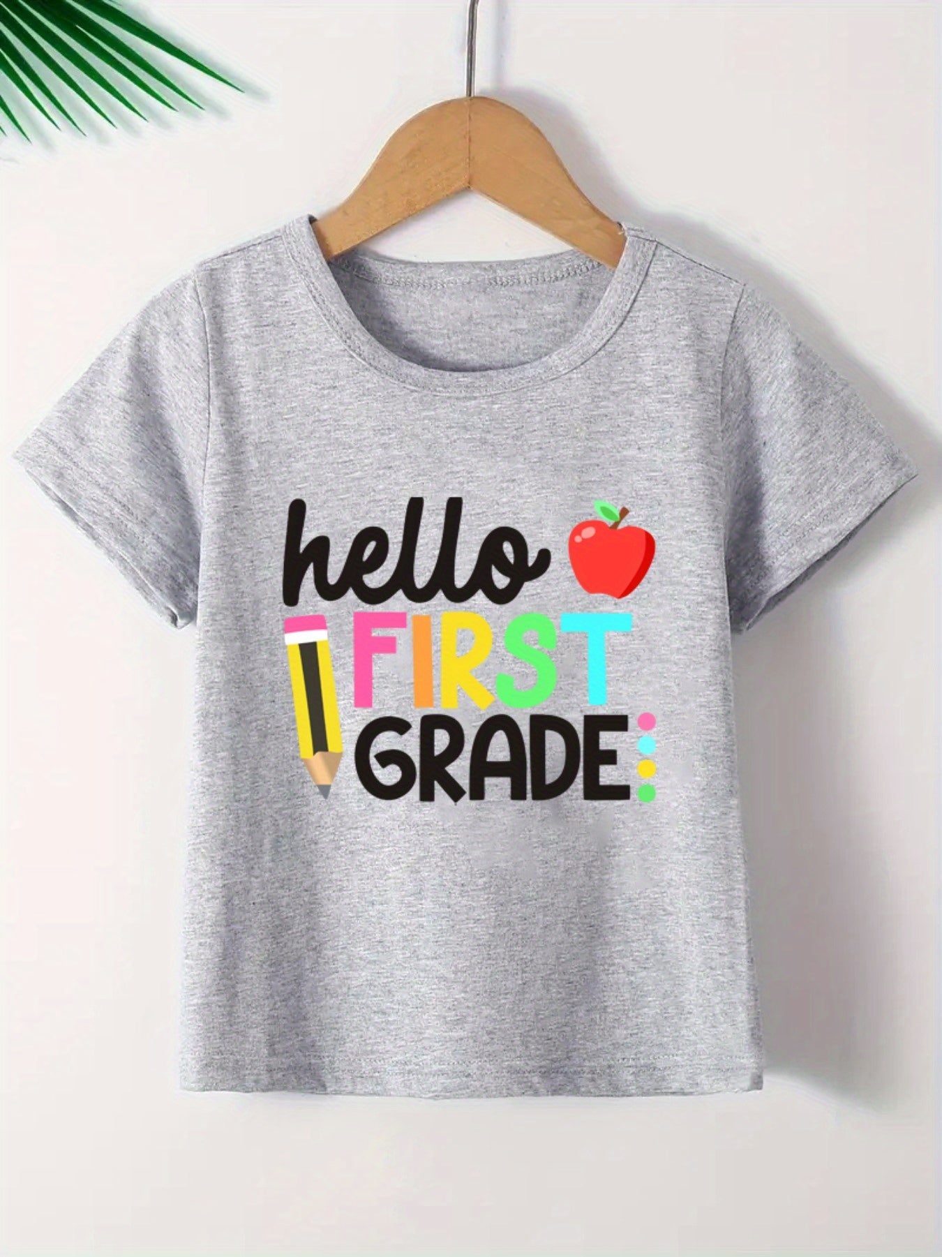 HOLA PRIMER GRADO Camiseta casual para niños