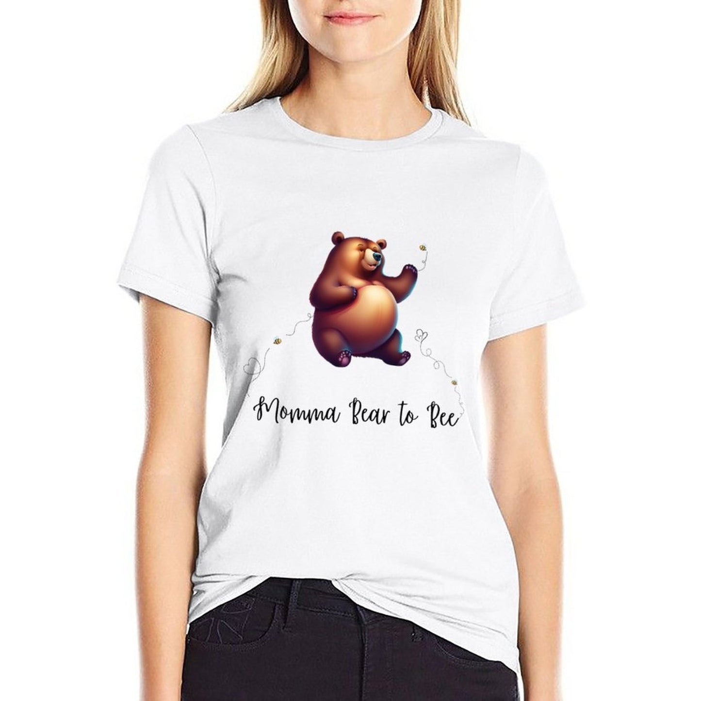 Mom To Bee - 150gsm Short Sleeve T-shirt