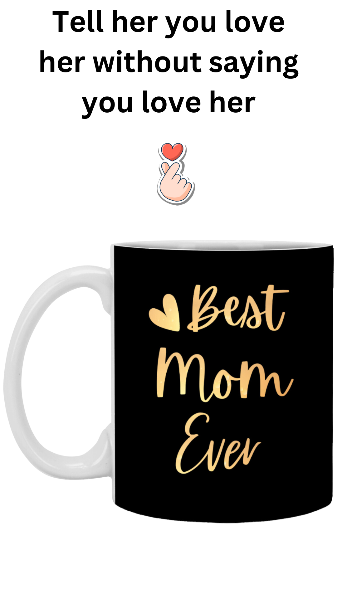 Gold Best Mom Ever Mug - The Sweetest Gift for Mom or Mom-to-Be