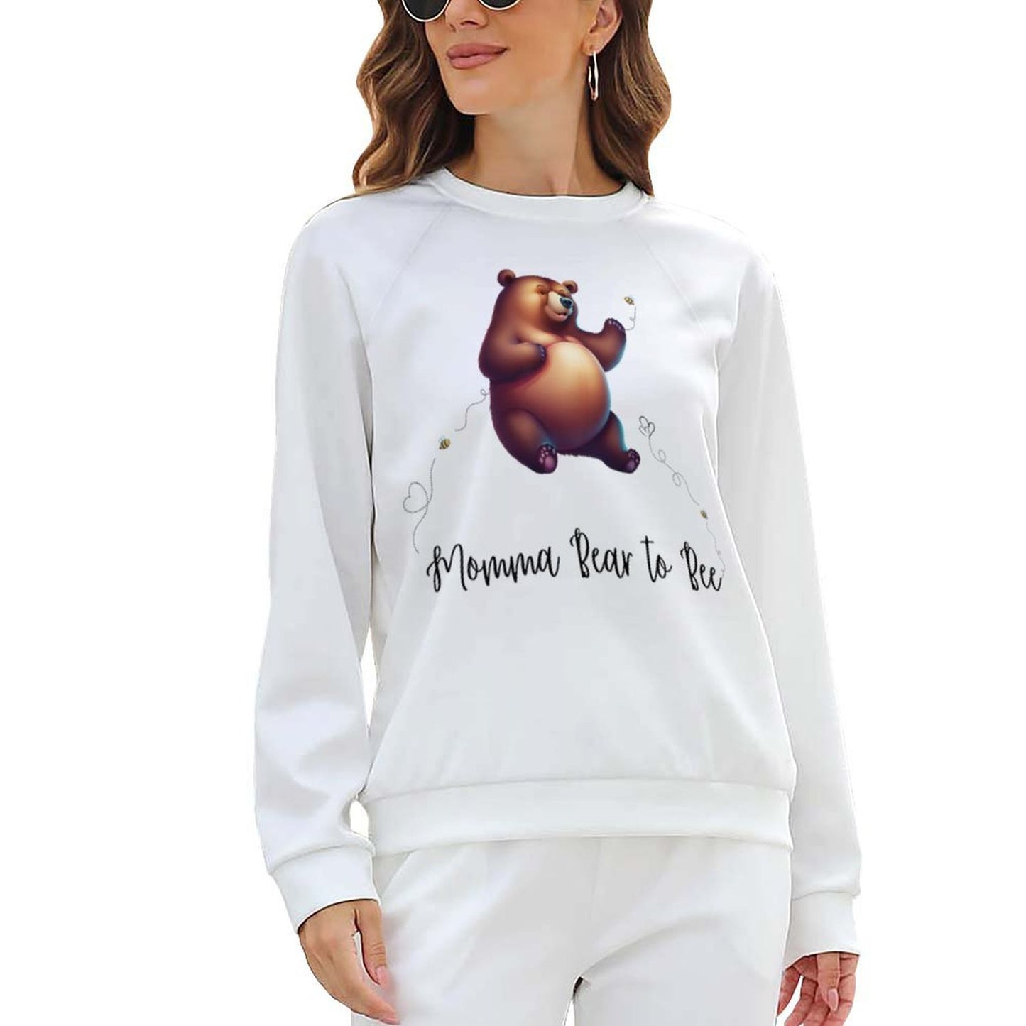 Mom To Bee - Sudadera personalizada de 280 g/m² 