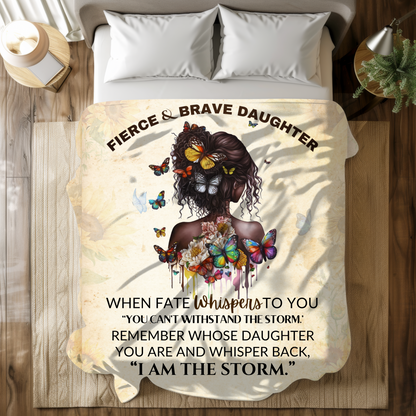 Fierce And Brave ~ Customizable BGM Blanket