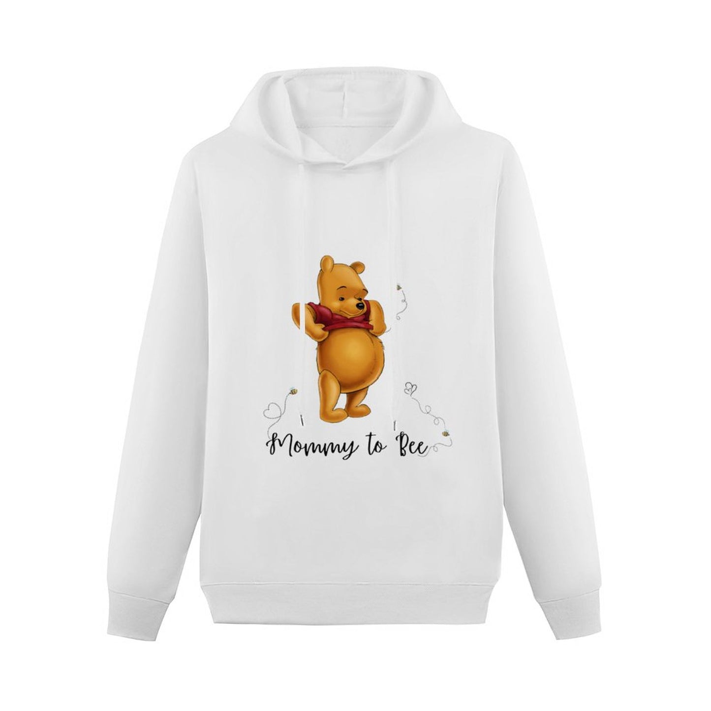 Mommy To Bee - Sudadera con capucha estampada DTG 255gsm 