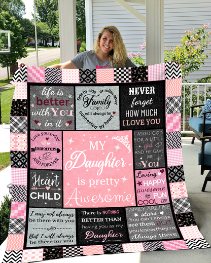 Hugz & Love - Daughter's Patchwork Blanket