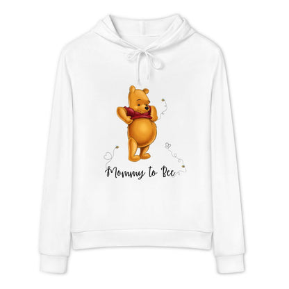 Mommy To Bee - Sudadera con capucha estampada DTG 255gsm 