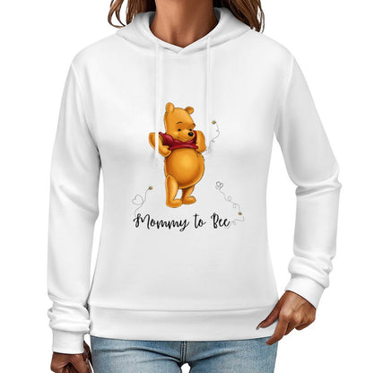 Mommy To Bee - Sudadera con capucha estampada DTG 255gsm 