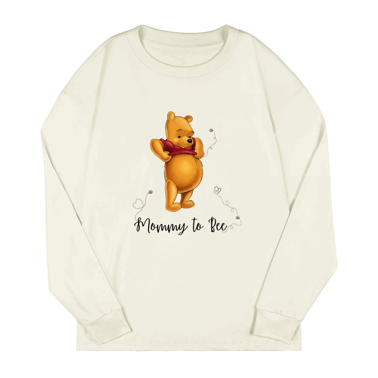 Mommy To Bee Winnie DTF Sudadera de algodón de 260 g/m² 