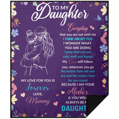 Mother-Daughter Decorative Throw