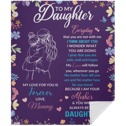 Mother-Daughter Decorative Throw