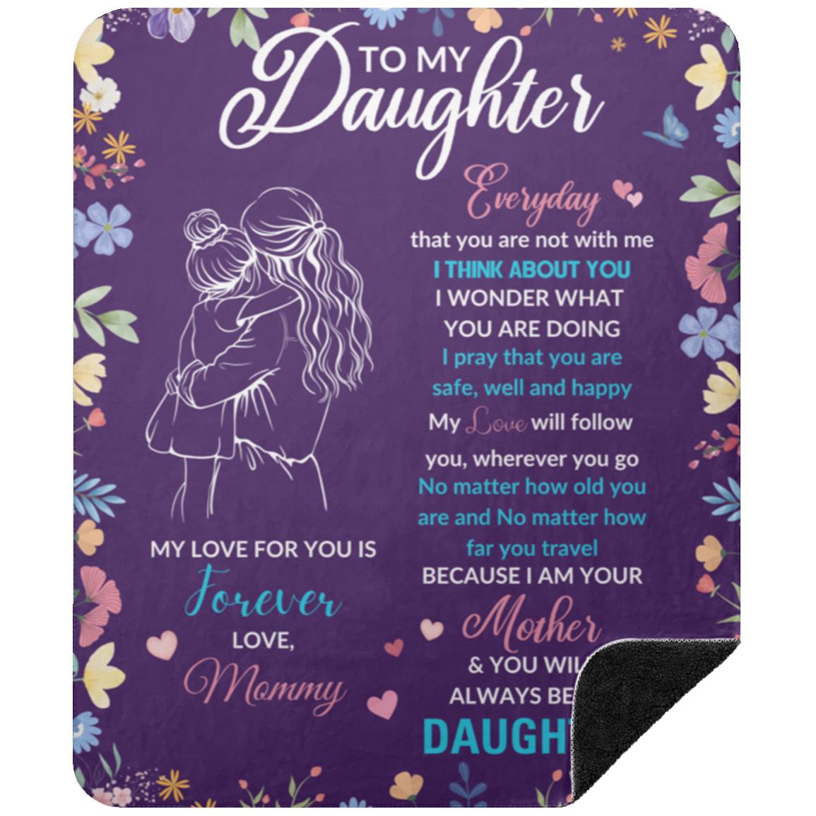 Mother-Daughter Decorative Throw