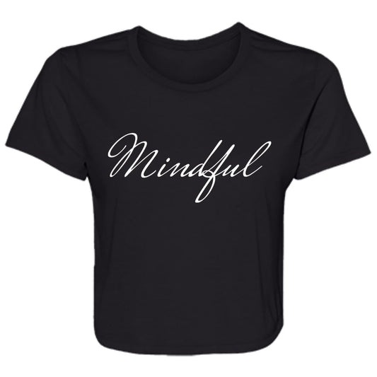 Mindful BL Flowy Cropped Tee