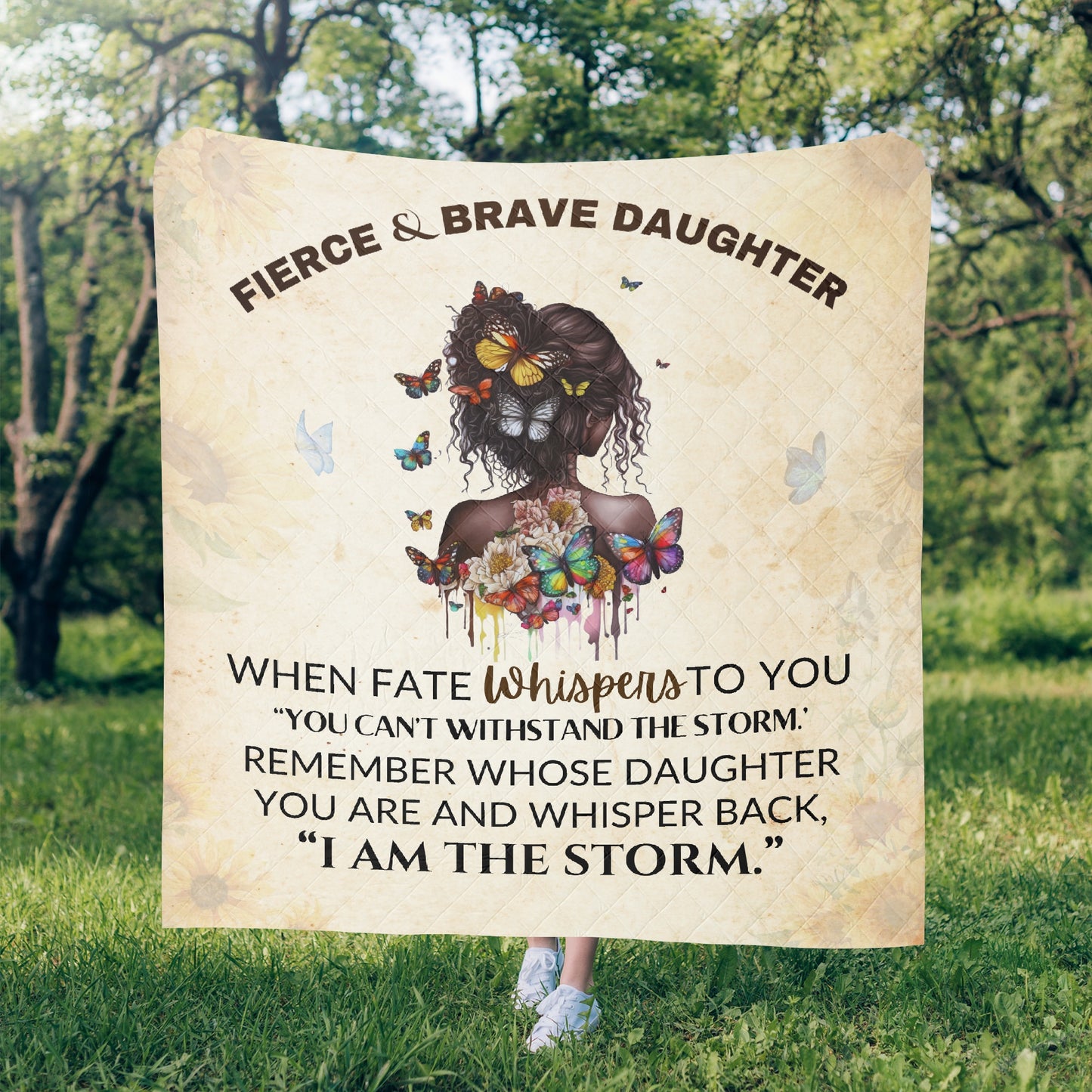 Fierce And Brave ~ Customizable BGM Blanket