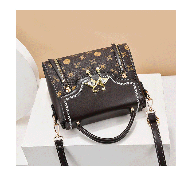 Women Sigils and Cranes Crossbody Luxury Bag