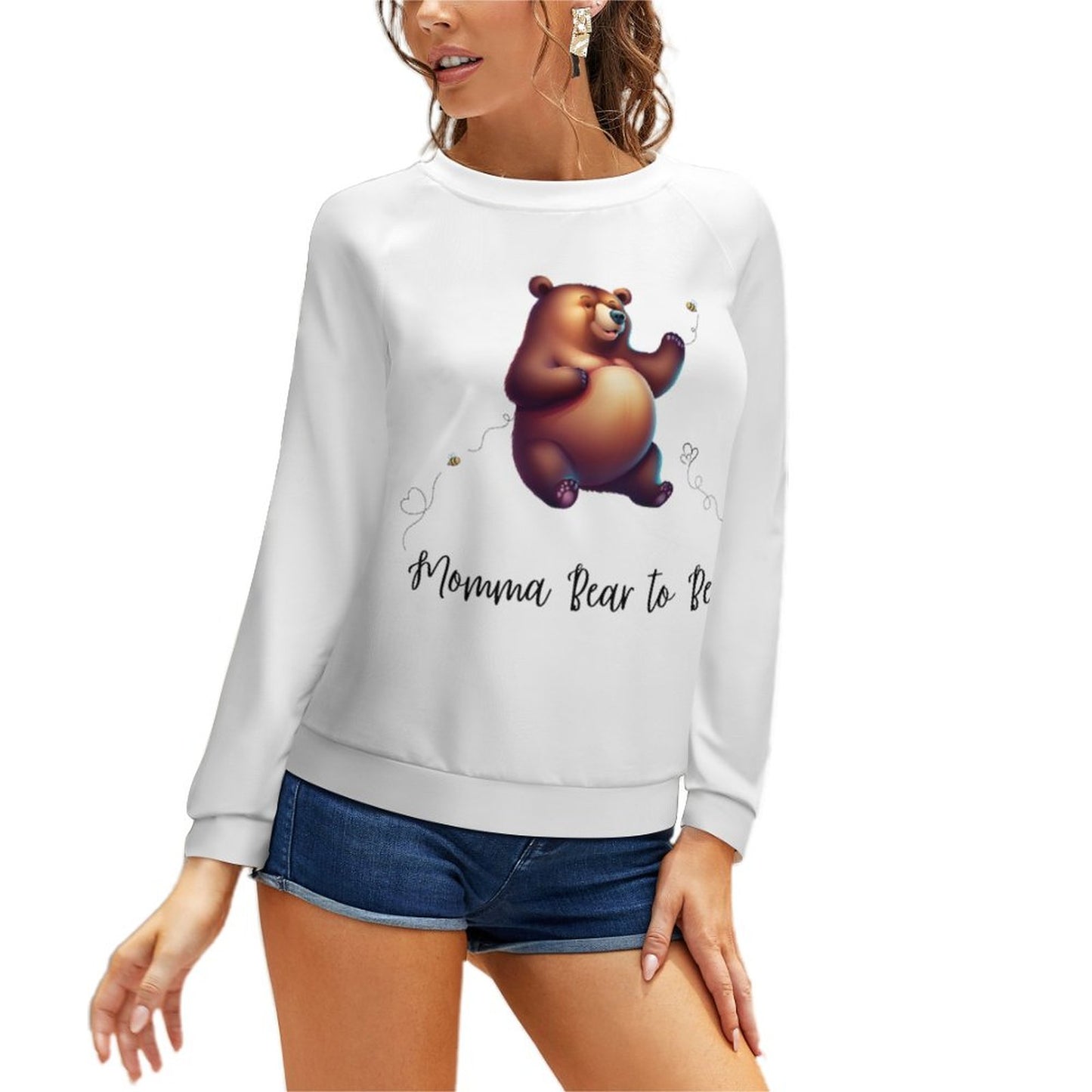 Mom To Bee - Sudadera personalizada de 280 g/m² 