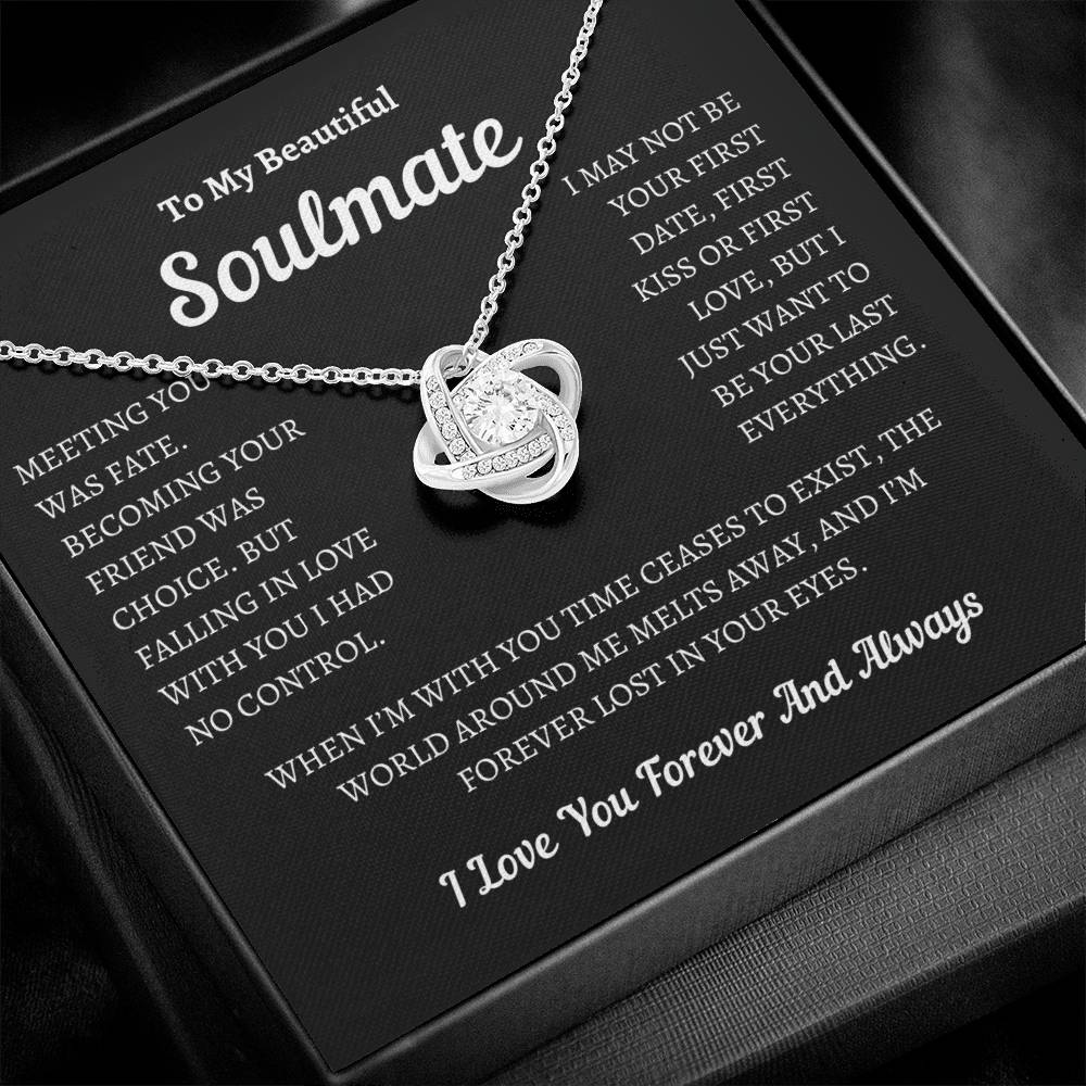 To My Beautiful Soulmate BnW