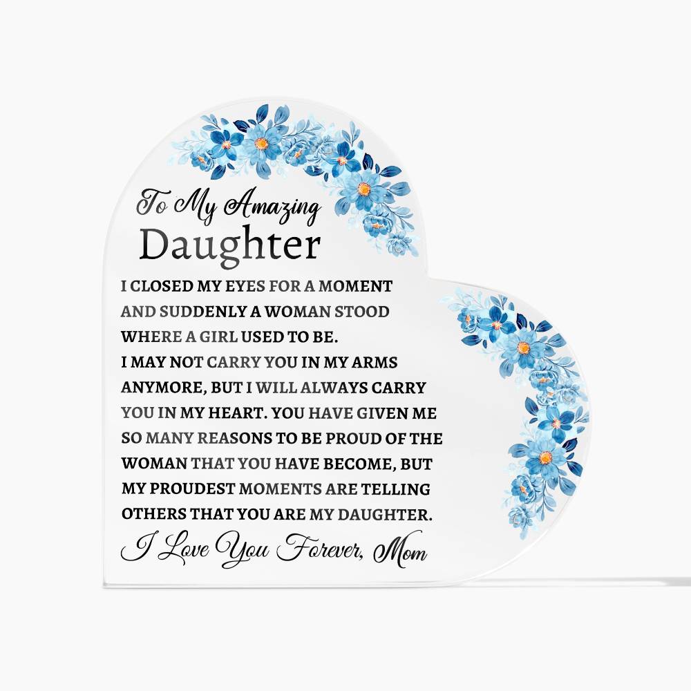 To My Amazing Daughter Letter from Mom