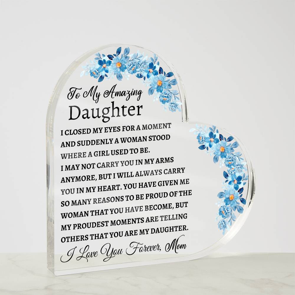 To My Amazing Daughter Letter from Mom