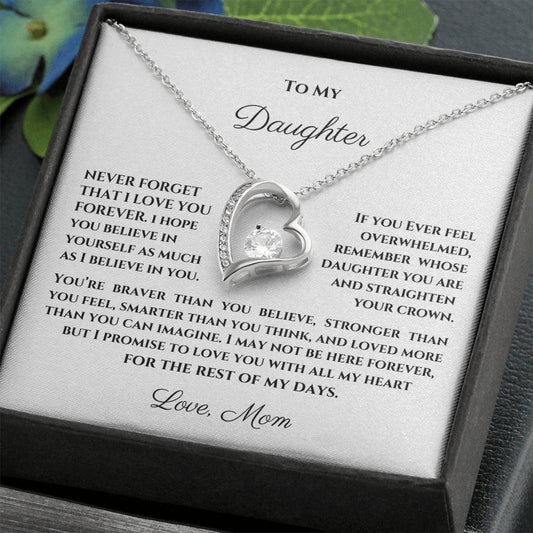 Forever Heart Necklace From Mom