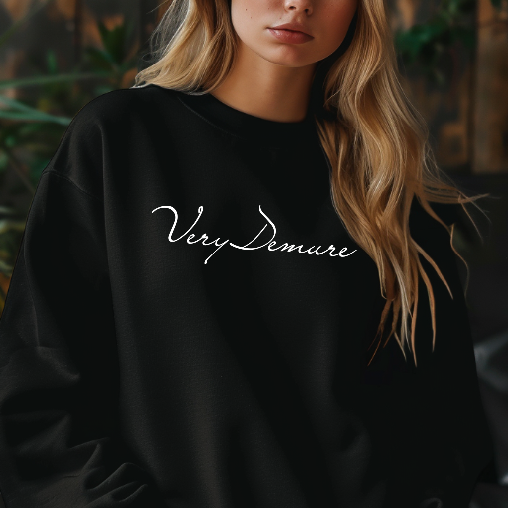 Dark Demure Sweatshirt