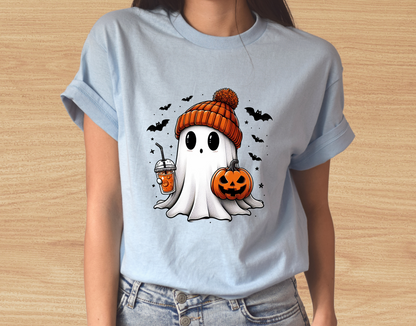 Cappuccino Ghost Ladies' T-Shirt