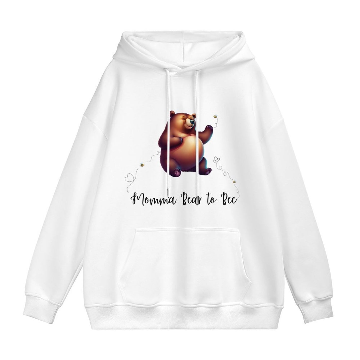 Momma Bear To Bee - Sudadera con capucha de algodón DTF 320gsm 