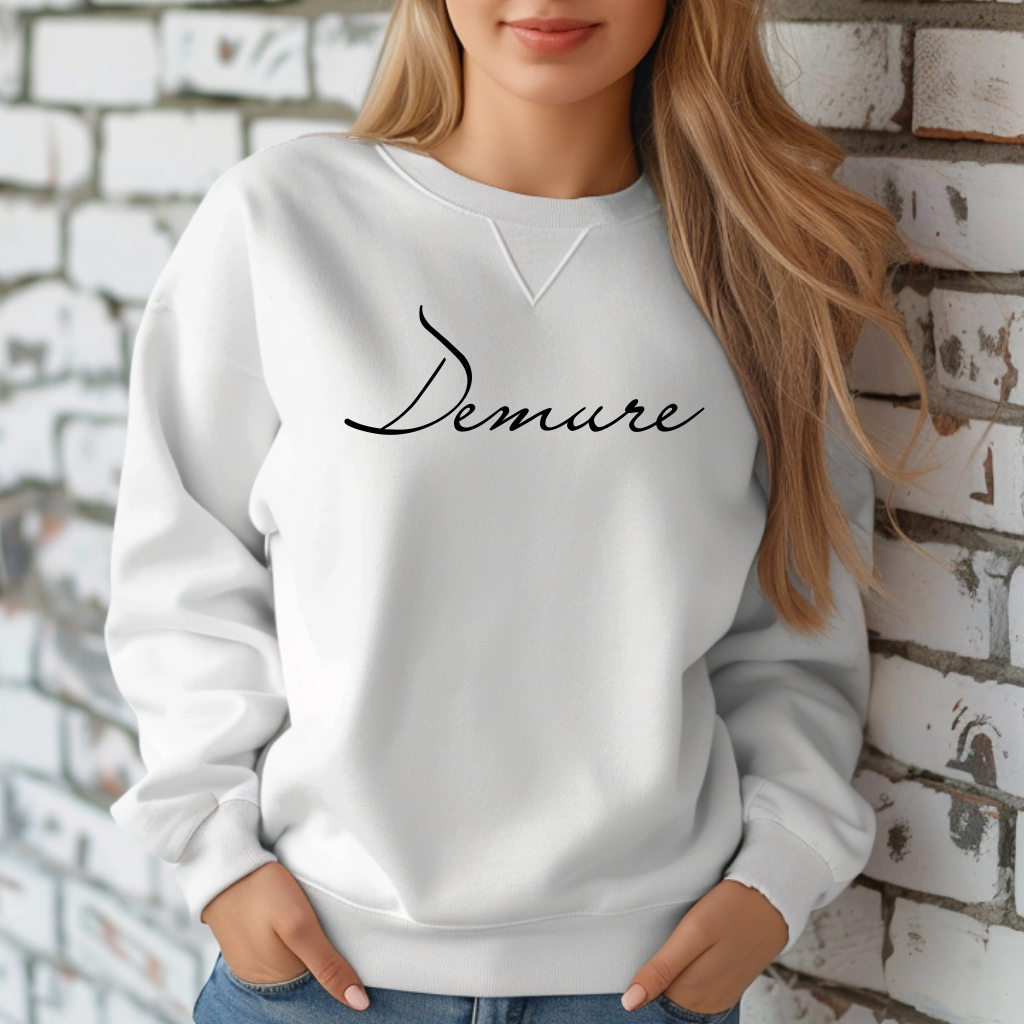 Demure Delicate Sweatshirt